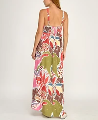 Beauty & Grace Women's Twist Front Halter Dress