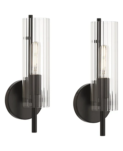 Possini Euro Design Taurus Wall Sconce Set of 2