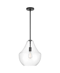 Possini Euro Design Possini Euro Stephanie Seeded Glass Pendant Light