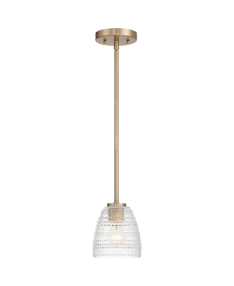 Possini Euro Design Sabrina Vintage Glass Mini Pendant Light