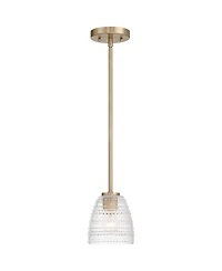 Possini Euro Design Sabrina Vintage Glass Mini Pendant Light
