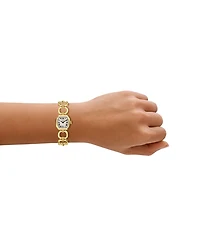 Fossil Women's Harlow Mini Two-Hand Gold-Tone Stainless Steel Watch, 20mm