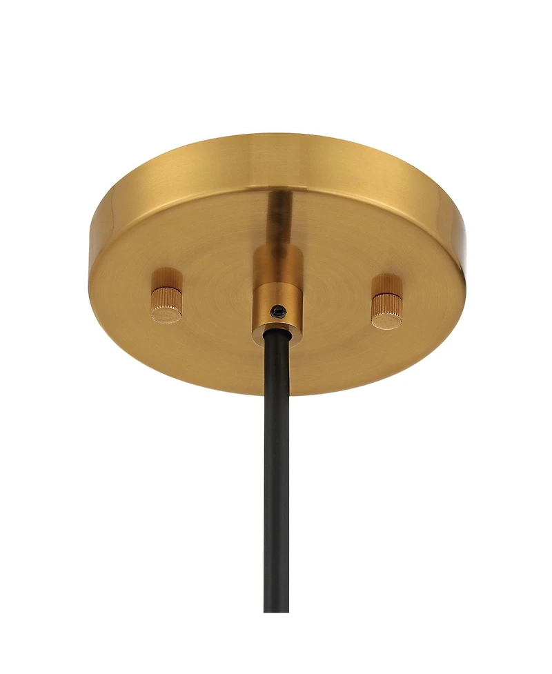 Possini Euro Design Lausanne 6"W Burnished Modern Mini Pendant Light