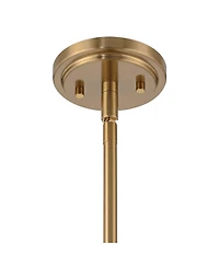 Possini Euro Design Cosas Warm Brass Sputnik Chandelier 27 1/2" Wide Modern Clear Glass Shades 13-Light Fixture for Dining Room