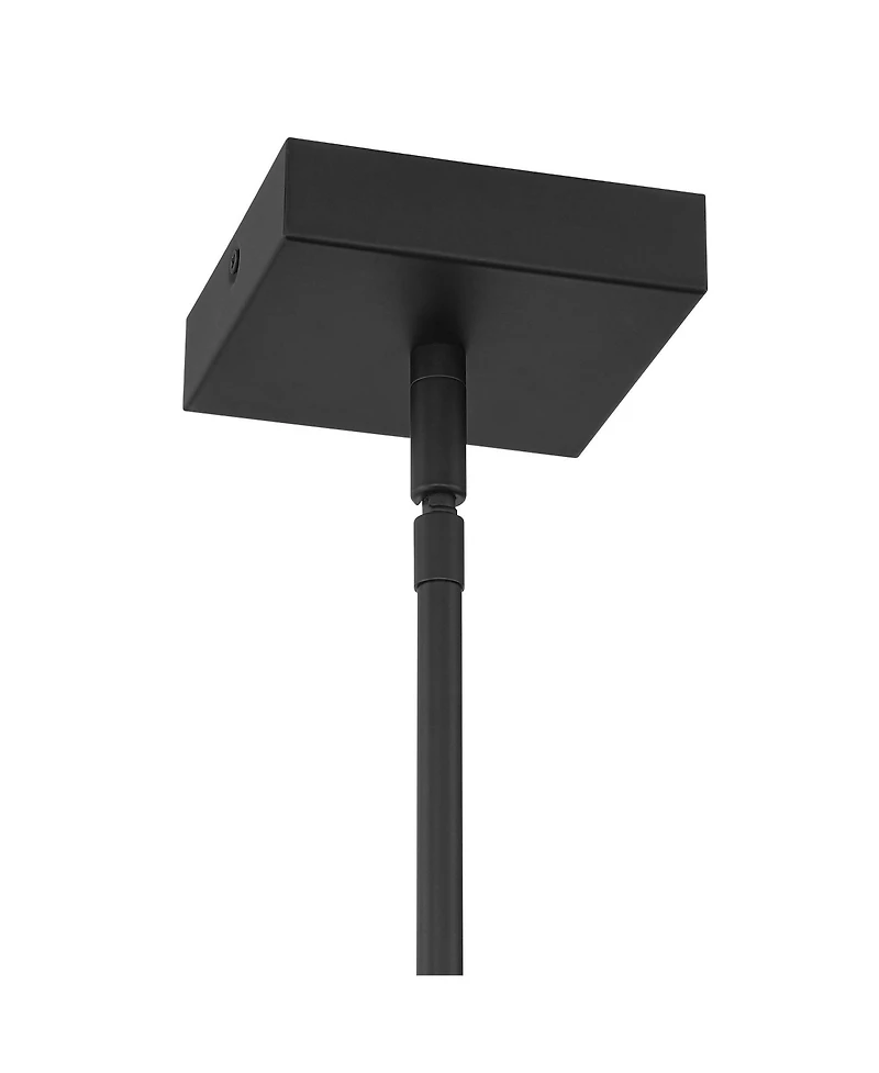 Possini Euro Design Christy 8" Modern Pendant Chandelier Ceiling Light Fixture Dining Room Over Table 3-Light Led Finish Mini