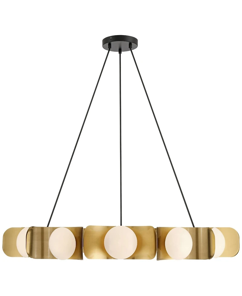 Possini Euro Design Possini Euro Novara 37 1/2" Wide 12-Light Ring Chandelier