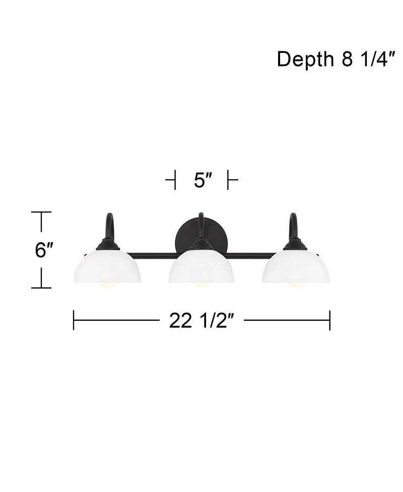 Possini Euro Design Ingrid 22 1/2" Wide Light Bath Light