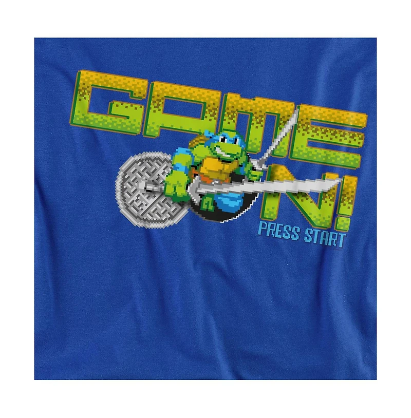 Logovision Men's Tmnt Game On T-Shirt
