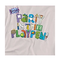 Logovision Men's Rugrats Party The Playpen T-Shirt