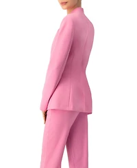Ivonne Women's Collarless Straight Blazer