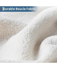 gaomon 84 Inch Modern Sofa Couch, Large 3-Seater Sofa with Streamlined Armrests, Pu Leather Loveseat Wood Feet, Comfy Couch for Living Room, Apartment