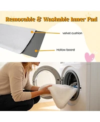 Zeus and Ruta 24/28 in. 2 in 1 Rolling Cat Carrier with Wheels 24 Inch Collapsible Travel Crate Portable Kennel