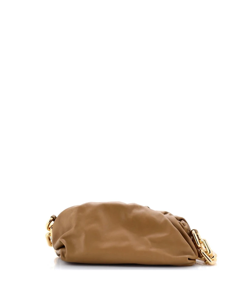 Pre-Owned Bottega Veneta The Chain Pouch Leather