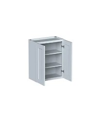 Boyel Living W24" Wall Cabinet with Full Overlay Door for Custom Kitchen or Bathroom