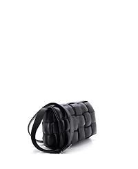 Pre-Owned Bottega Veneta Small Cassette Crossbody Bag Maxi Intrecciato Leather