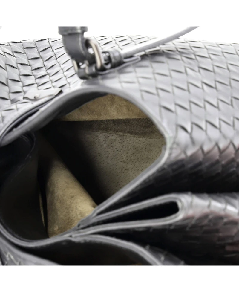 Pre-Owned Bottega Veneta Large Roma Bag Intrecciato Nappa