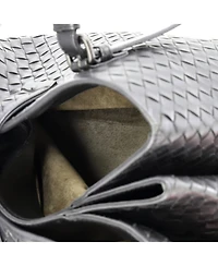 Pre-Owned Bottega Veneta Large Roma Bag Intrecciato Nappa
