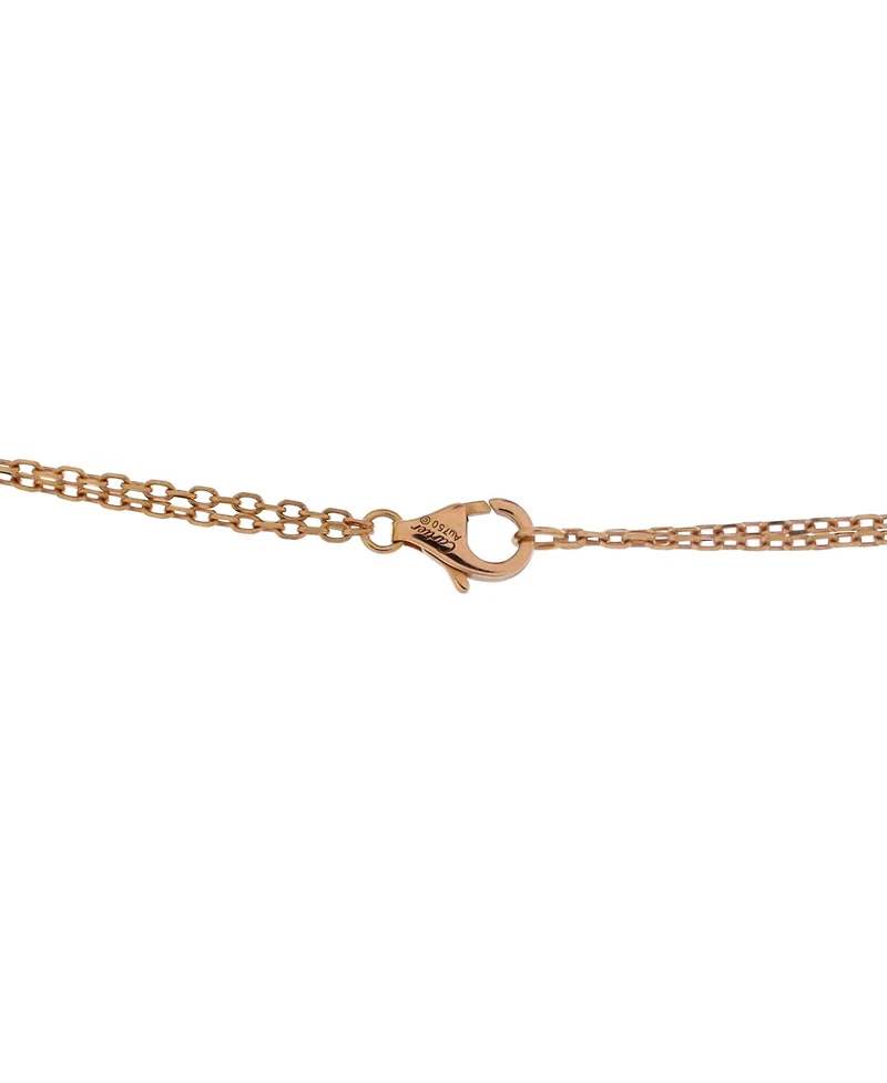 Pre-Owned Cartier Love 3 Ring Pendant Necklace