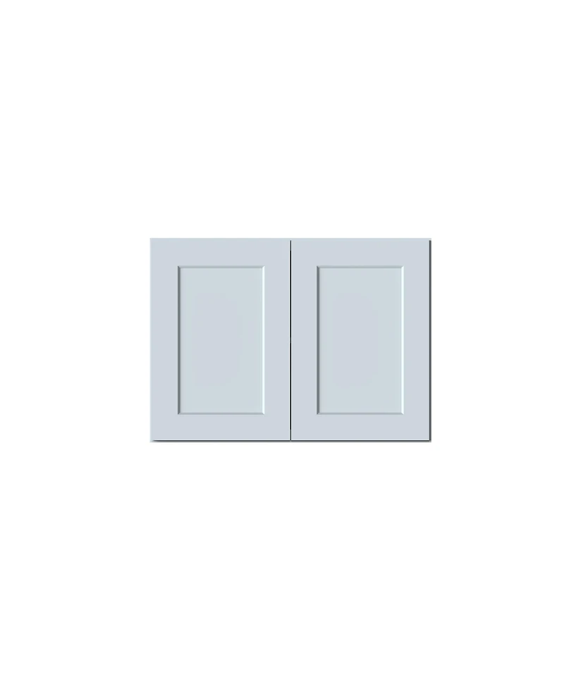 Boyel Living W33 Wall Cabinet with Full Overlay Hdf Door for Custom Kitchen or Bathroom