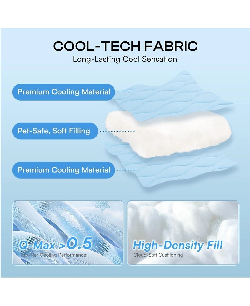 Aronkl Cat Dog Blanket Washable Q-max>0.5 Self-cooling Soft Breathable Calming Pet Mat for Sofa Crate Bed