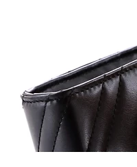 Pre-Owned Gucci Mini Gg Marmont Chain Wallet Matelasse Leather