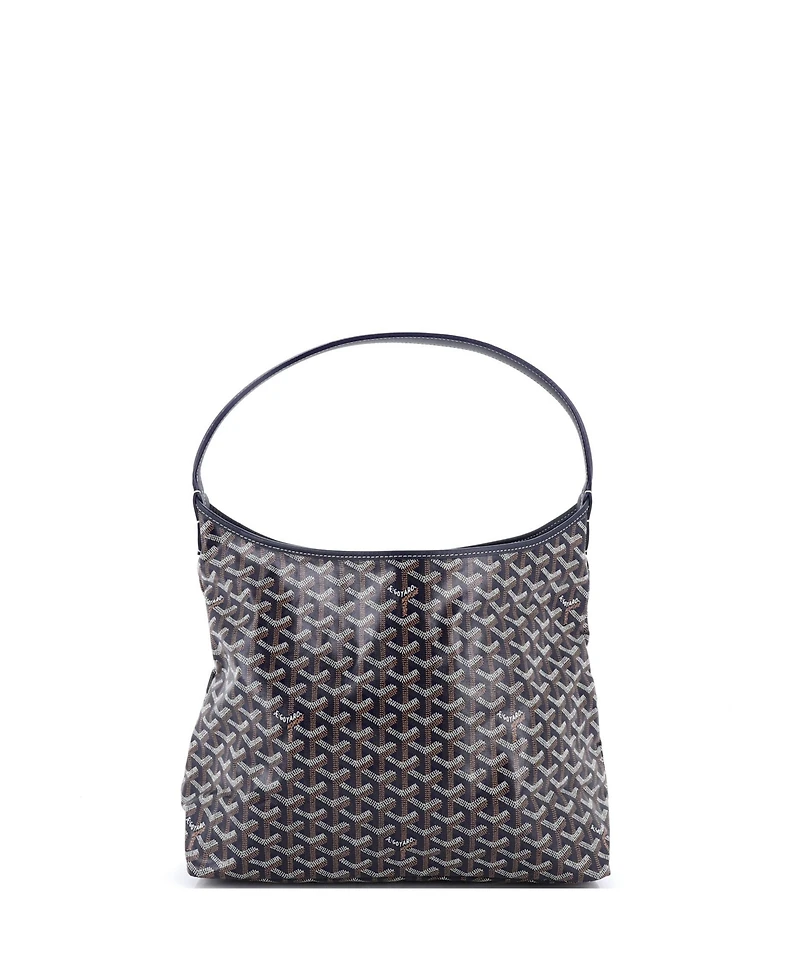 Pre-Owned Goyard Boheme Hobo Printed Coated Canvas