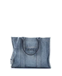 Pre-Owned Balenciaga Small Hardware Tote Denim