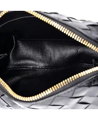 Pre-Owned Bottega Veneta Mini Concert Crossbody Pouch Intrecciato Nappa