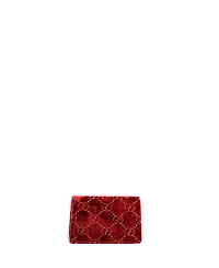 Pre-Owned Gucci Super Mini Dionysus Bag Velvet