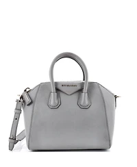Pre-Owned Givenchy Mini Antigona Bag Leather