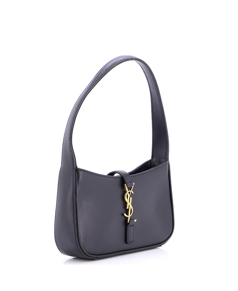 Pre-Owned Saint Laurent Mini Le 5 a 7 Hobo Leather