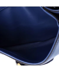 Pre-Owned Gucci Mini Blondie Nm Flap Bag Leather