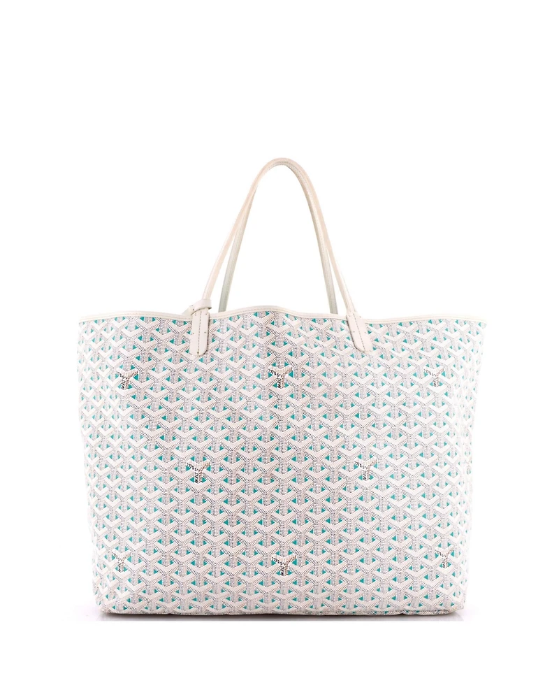 Pre-Owned Goyard Gm Saint Louis Tote Claire Voie Coated Canvas