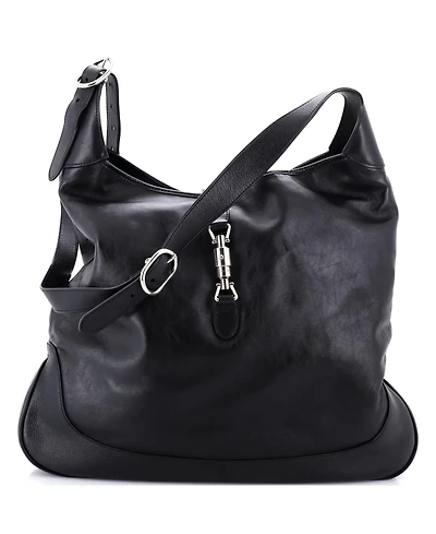 Pre-Owned Gucci Large Jackie 1961 Relaxed Hobo Leather