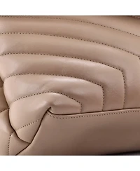 Pre-Owned Saint Laurent Medium Loulou Shoulder Bag Matelasse Chevron Leather