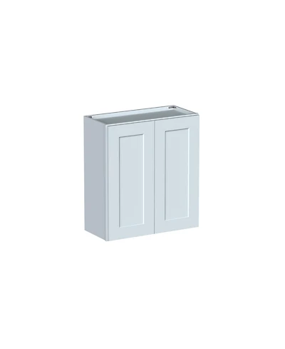 Boyel Living W27" Wall Cabinet with Full Overlay Hdf Door for Custom Kitchen or Bathroom