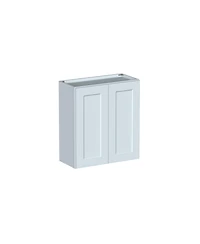 Boyel Living W27" Wall Cabinet with Full Overlay Hdf Door for Custom Kitchen or Bathroom
