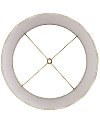 Springcrest Mylie Cream Scallop Drum Shade 13x15x11x11
