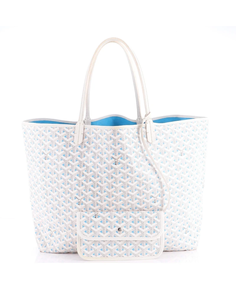 Pre-Owned Goyard Gm Saint Louis Tote Claire Voie Coated Canvas
