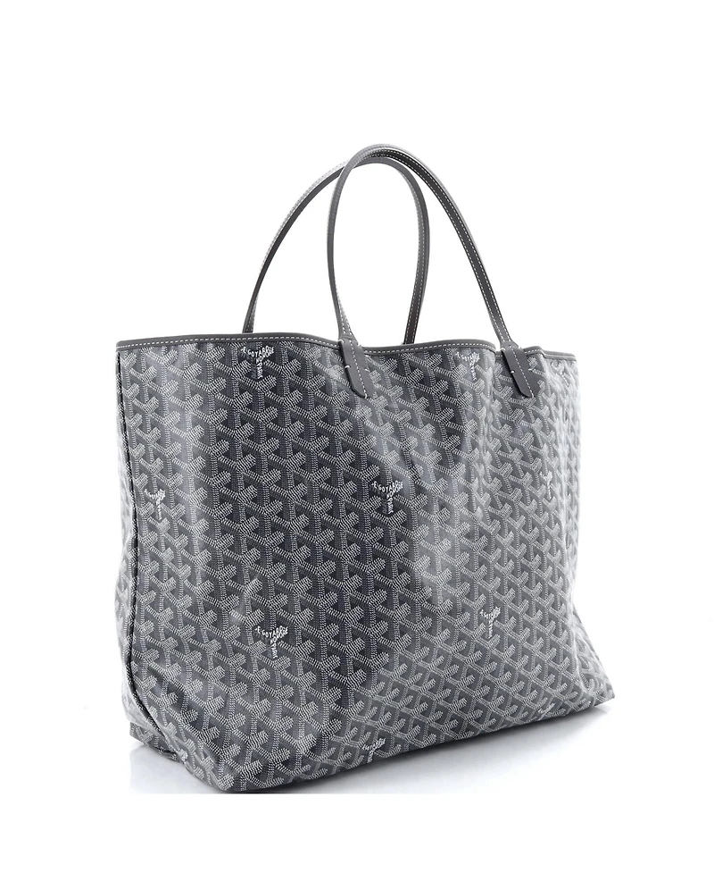 Pre-Owned Goyard Gm Saint Louis Reversible Tote Coated Canvas and Printed Canvas
