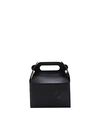 Pre-Owned Saint Laurent Take-Away Box Bag Monogram All Over Leather