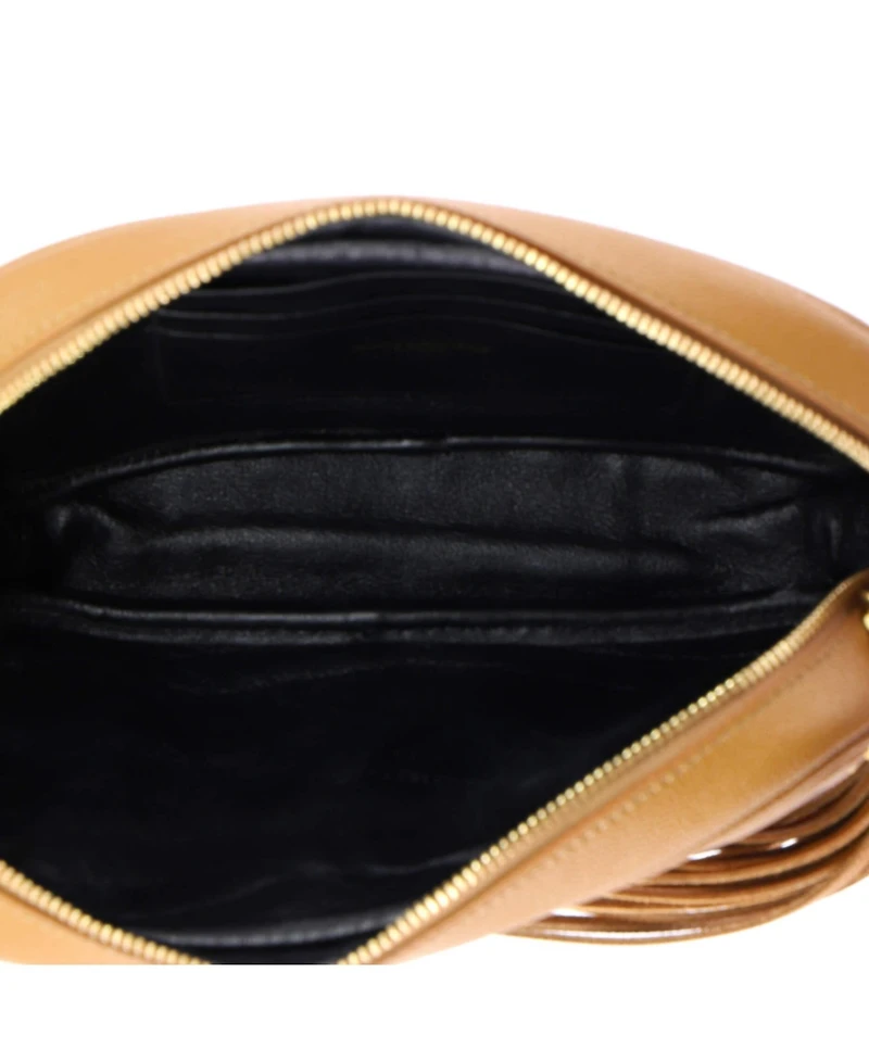 Pre-Owned Saint Laurent Mini LouLou Crossbody Bag Matelasse Chevron Leather