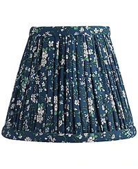 Springcrest 3 1/2" Top x 6" Bottom x 5" High x 5" Slant Print Lamp Shade Replacement Set of 4Floral Clip On Candelabra