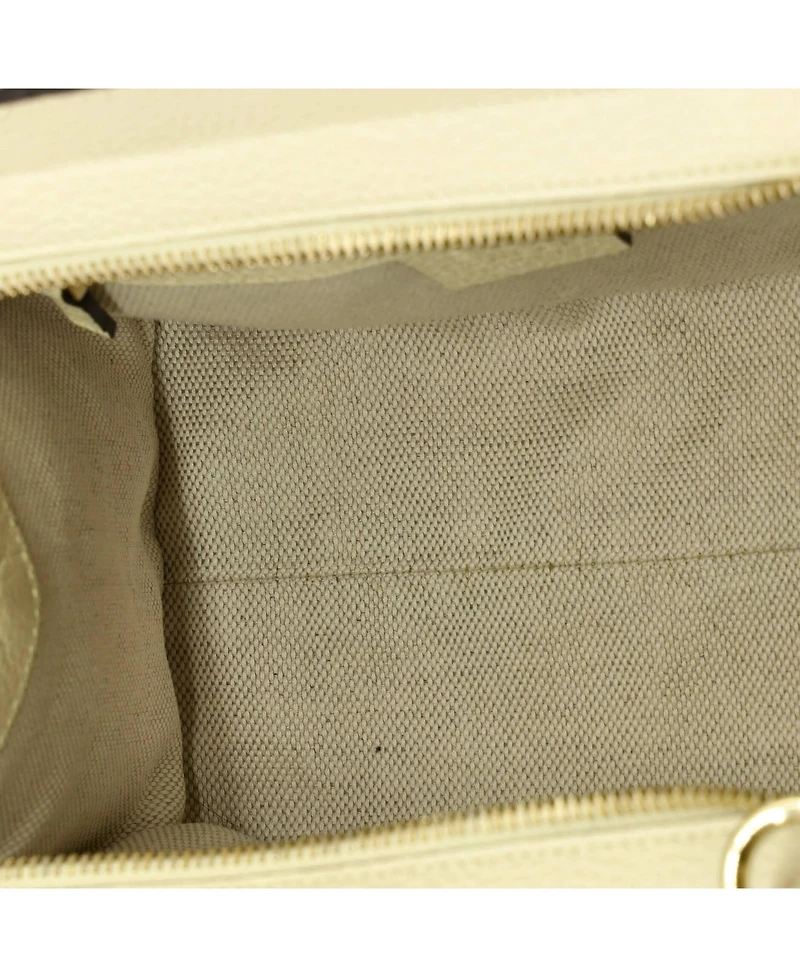 Pre-Owned Gucci Small Soho Convertible Top Handle Satchel Leather