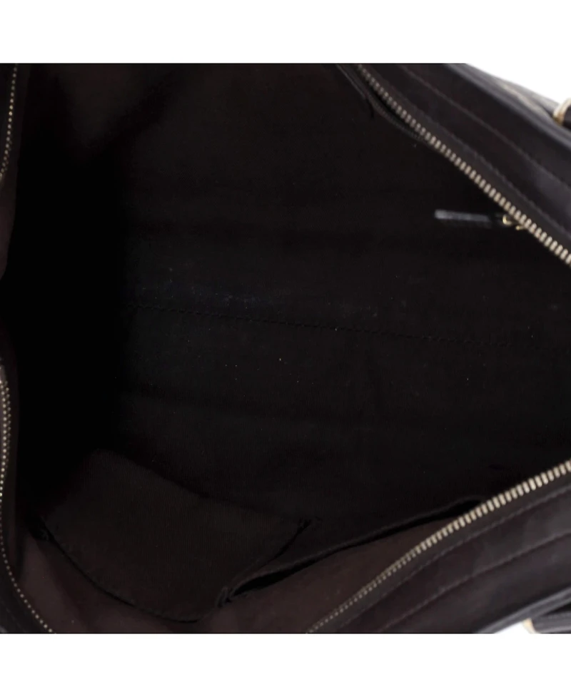 Pre-Owned Gucci Medium Front Pocket Convertible Tote Gg Coated Canvas