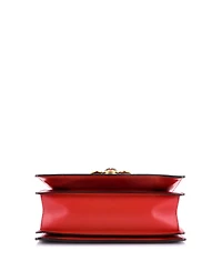 Pre-Owned Gucci Small Queen Margaret Top Handle Bag Colorblock Leather