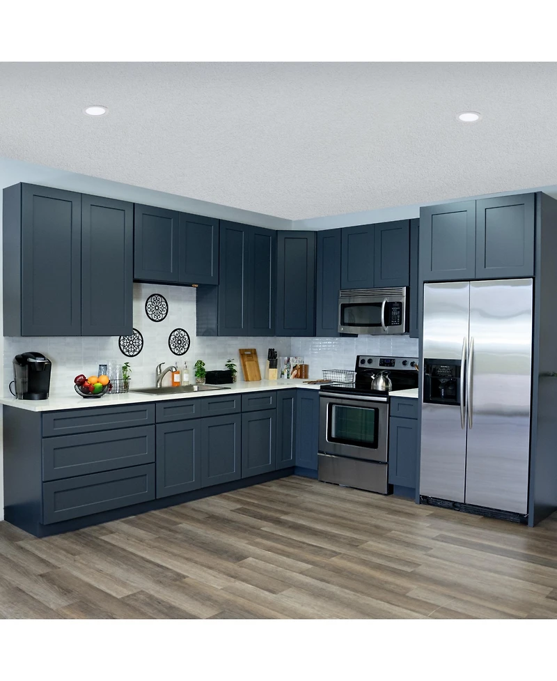 Boyel Living 36" Single Base Cabinet with Full Overlay Hdf Door and Dovetail Drawer