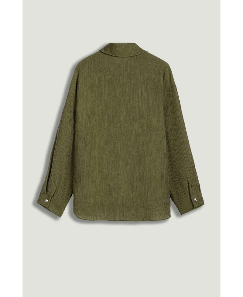 Nocturne Women's Relaxed Button-Down Shirt
