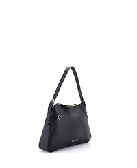 Pre-Owned Gucci Medium Emblem Shoulder Bag Leather