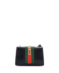 Pre-Owned Gucci Small Sylvie Shoulder Bag Leather
